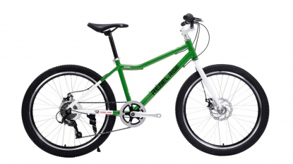 24" Велосипед REBEL RISE 071,рама алюминий, 7ск, вилка ригидн., сталь, зелёный